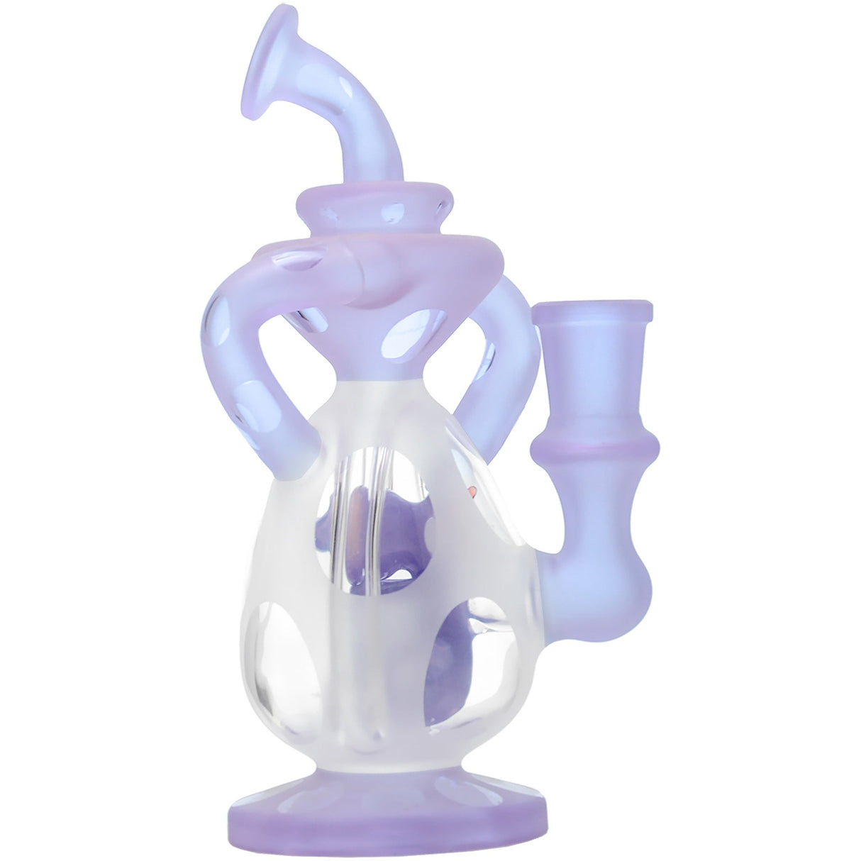 Glassic 7.8'' Heady Dino Recycler Egg Dab Rig
