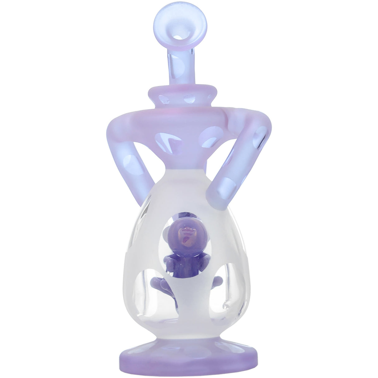 Glassic 7.8'' Heady Dino Recycler Egg Dab Rig