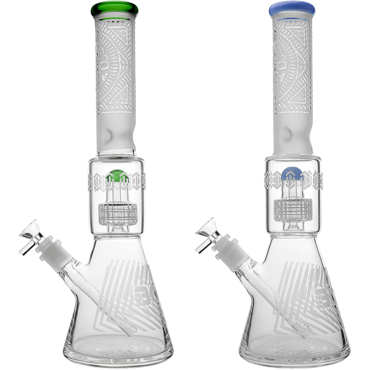 Borotech 16'' Matrix Perc Beaker Bong