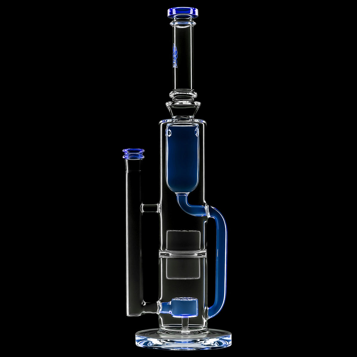 Calibear Pillar Flower Of Life Klein Bong