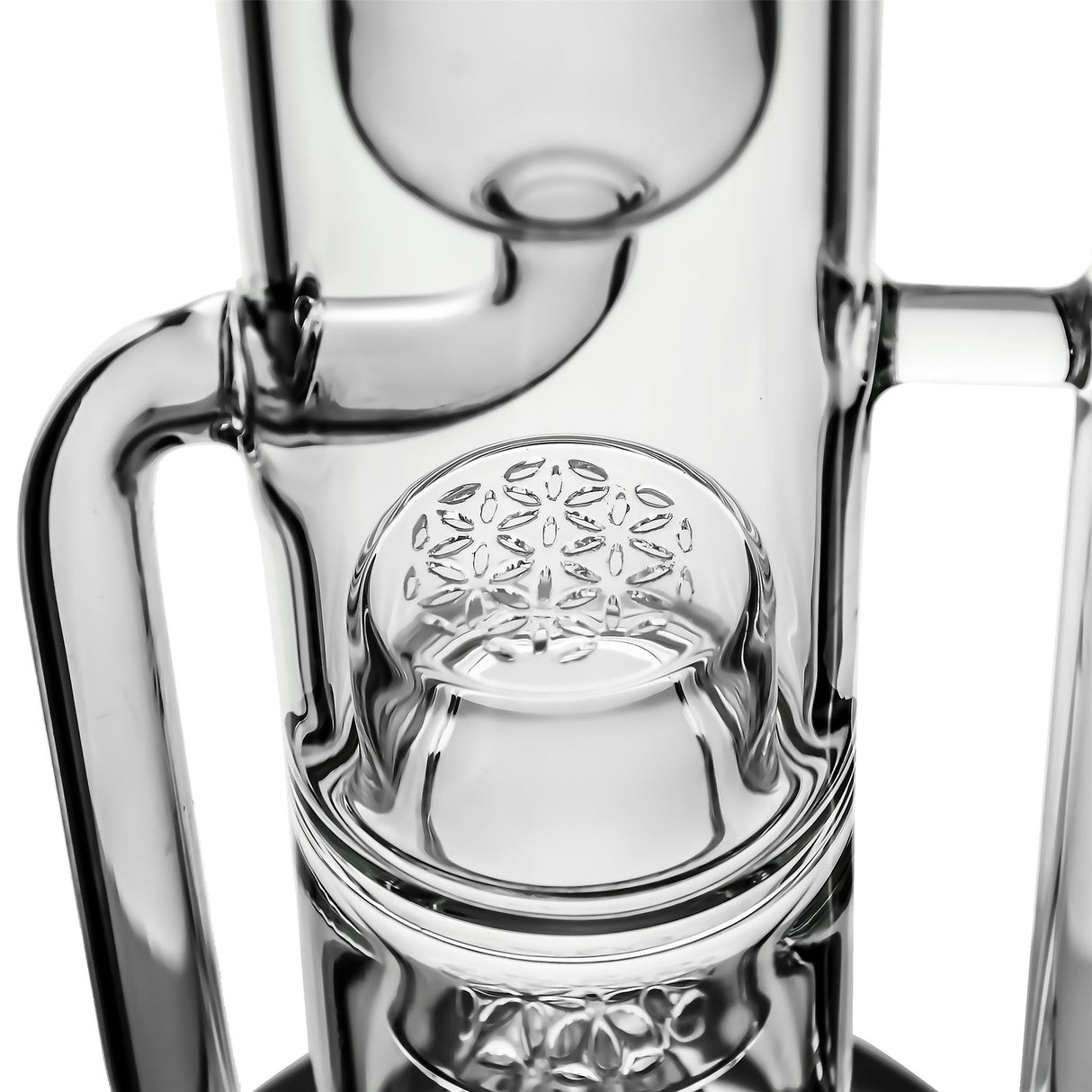 Calibear Pillar Flower Of Life Klein Bong