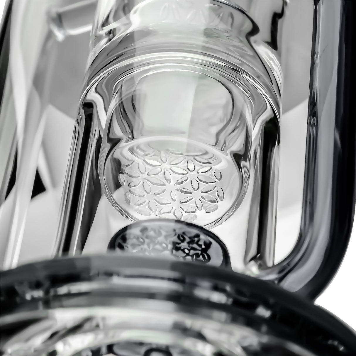 Calibear Pillar Flower Of Life Klein Bong