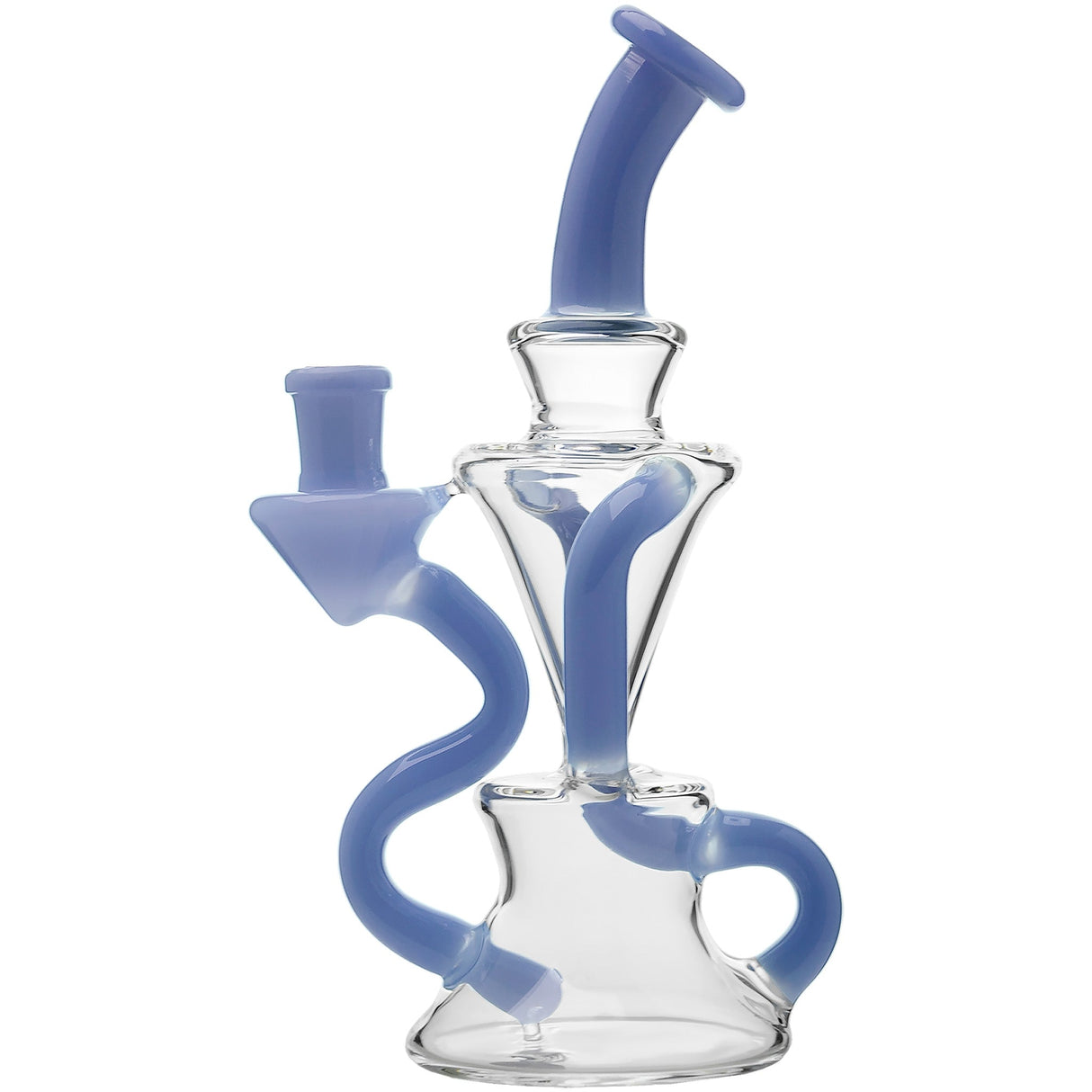 Borotech 8'' Tubular Recycler Dab Rig