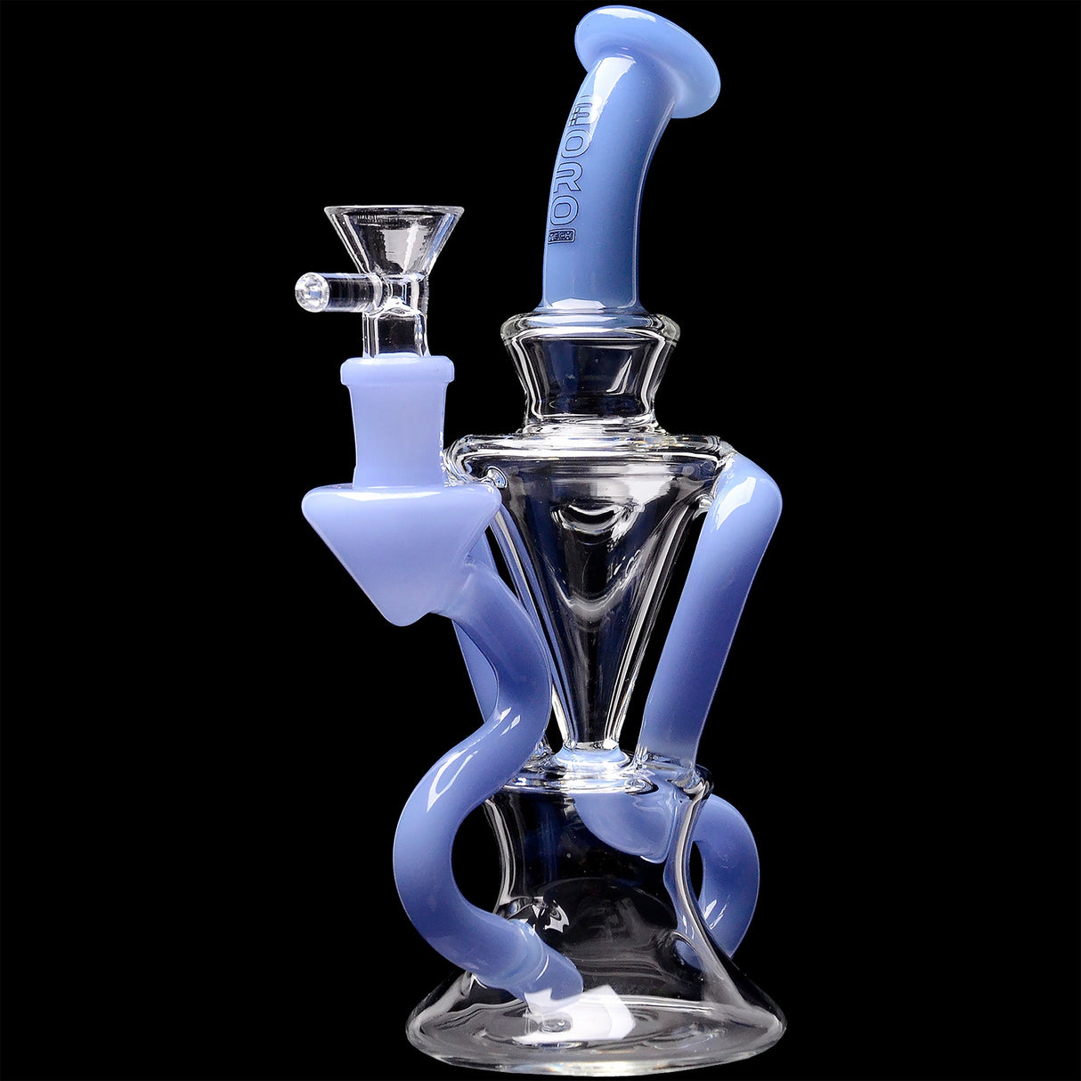 Borotech 8'' Tubular Recycler Dab Rig
