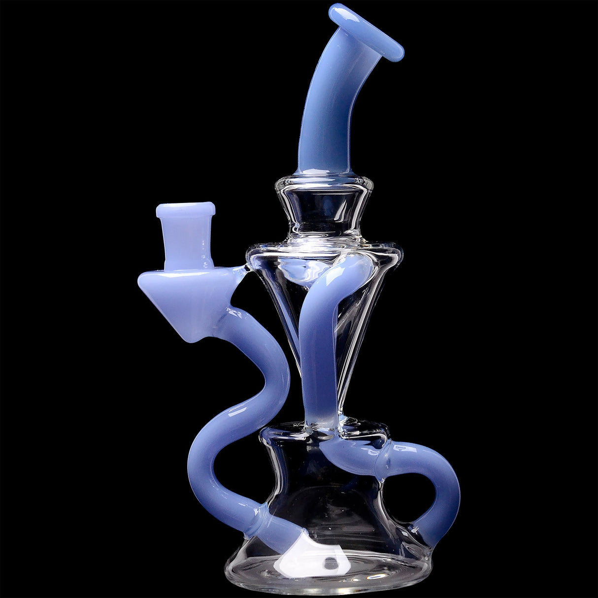 Borotech 8'' Tubular Recycler Dab Rig