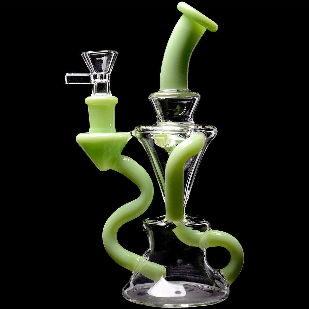 Borotech 8'' Tubular Recycler Dab Rig