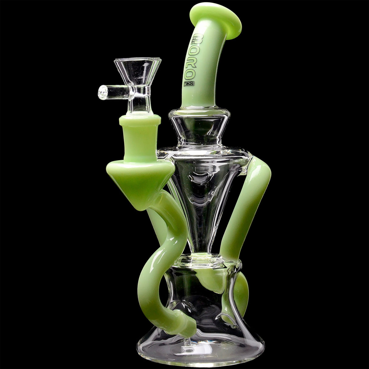 Borotech 8'' Tubular Recycler Dab Rig