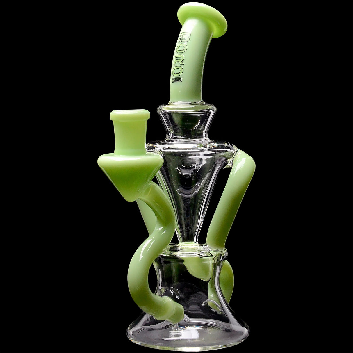 Borotech 8'' Tubular Recycler Dab Rig