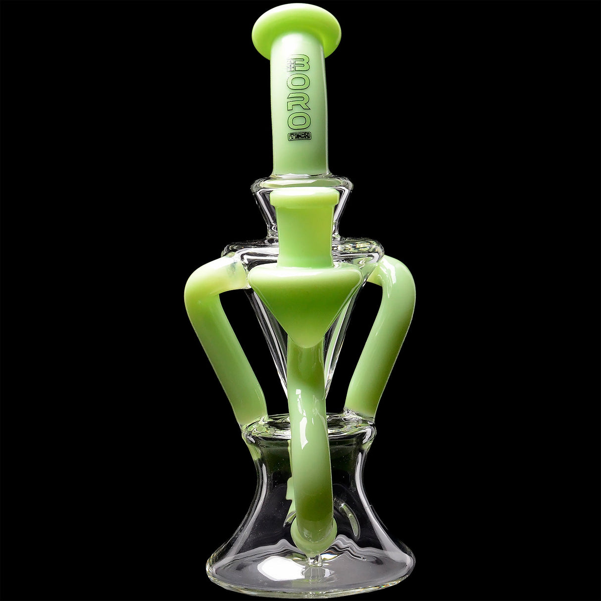 Borotech 8'' Tubular Recycler Dab Rig
