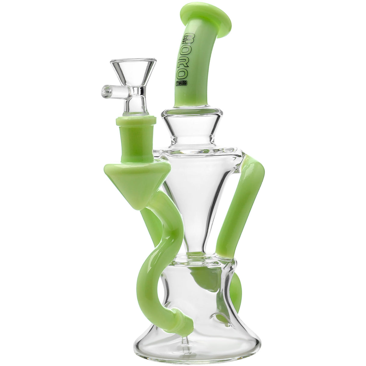 Borotech 8'' Tubular Recycler Dab Rig