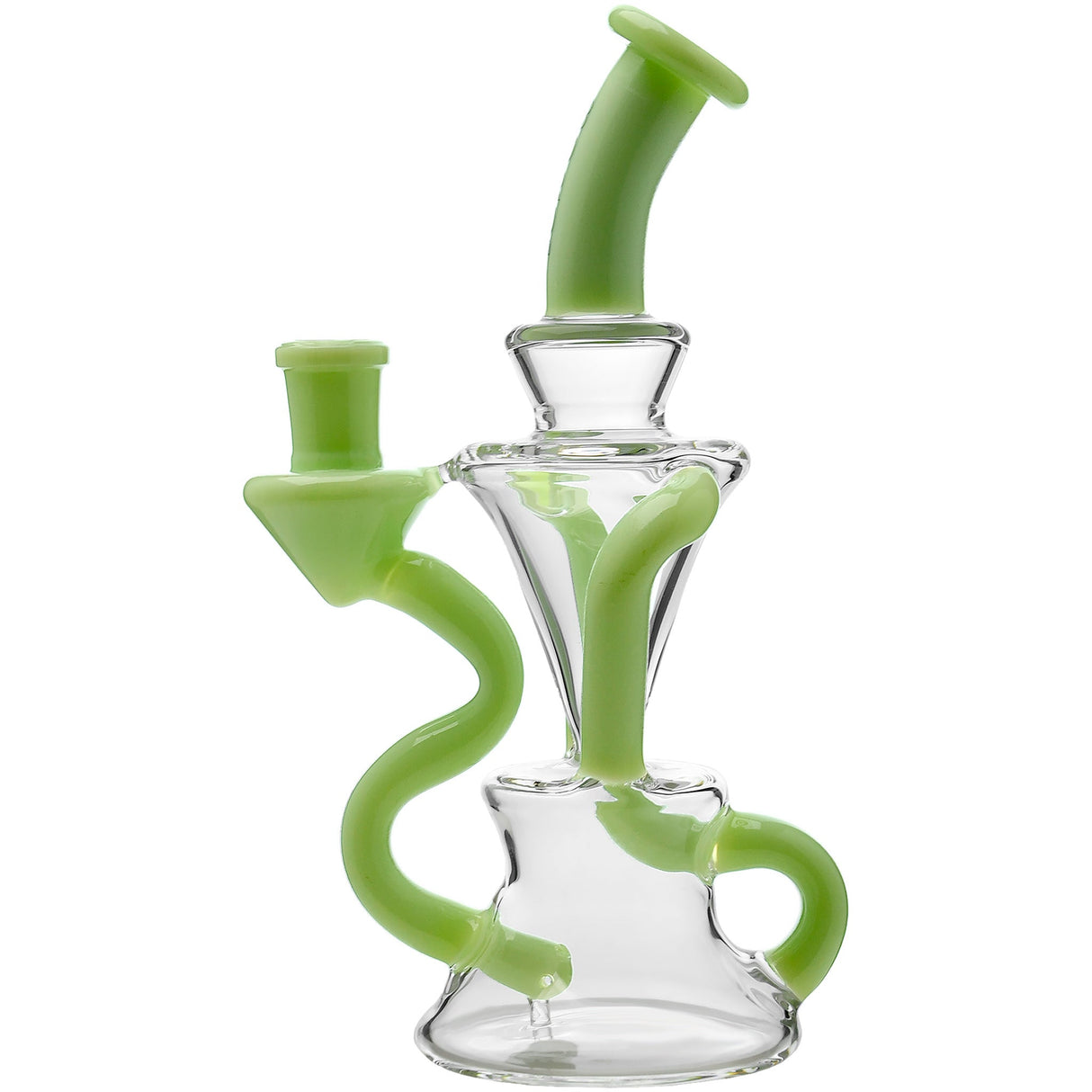 Borotech 8'' Tubular Recycler Dab Rig