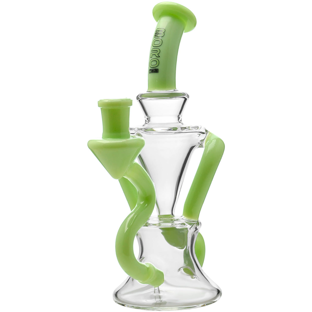 Borotech 8'' Tubular Recycler Dab Rig