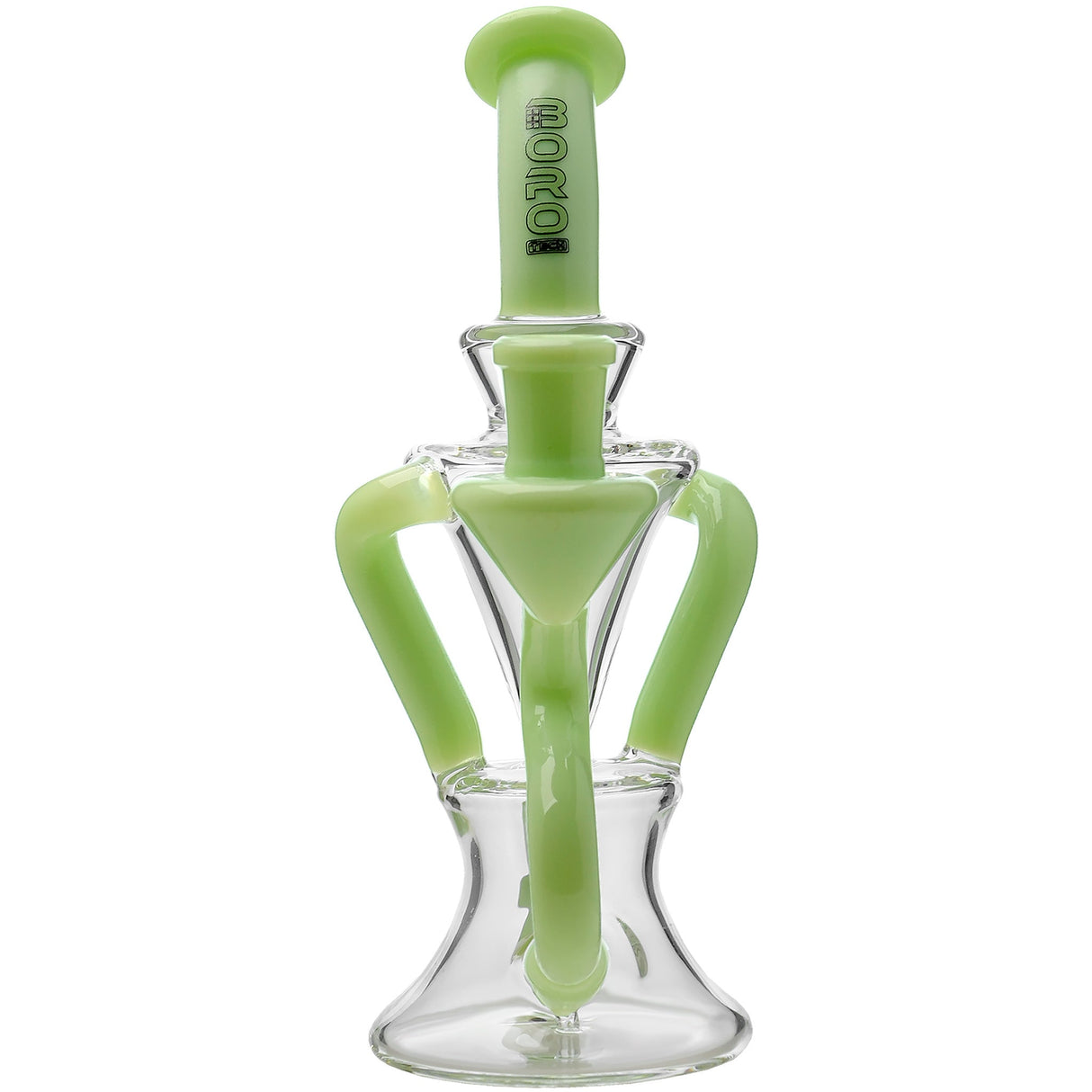Borotech 8'' Tubular Recycler Dab Rig