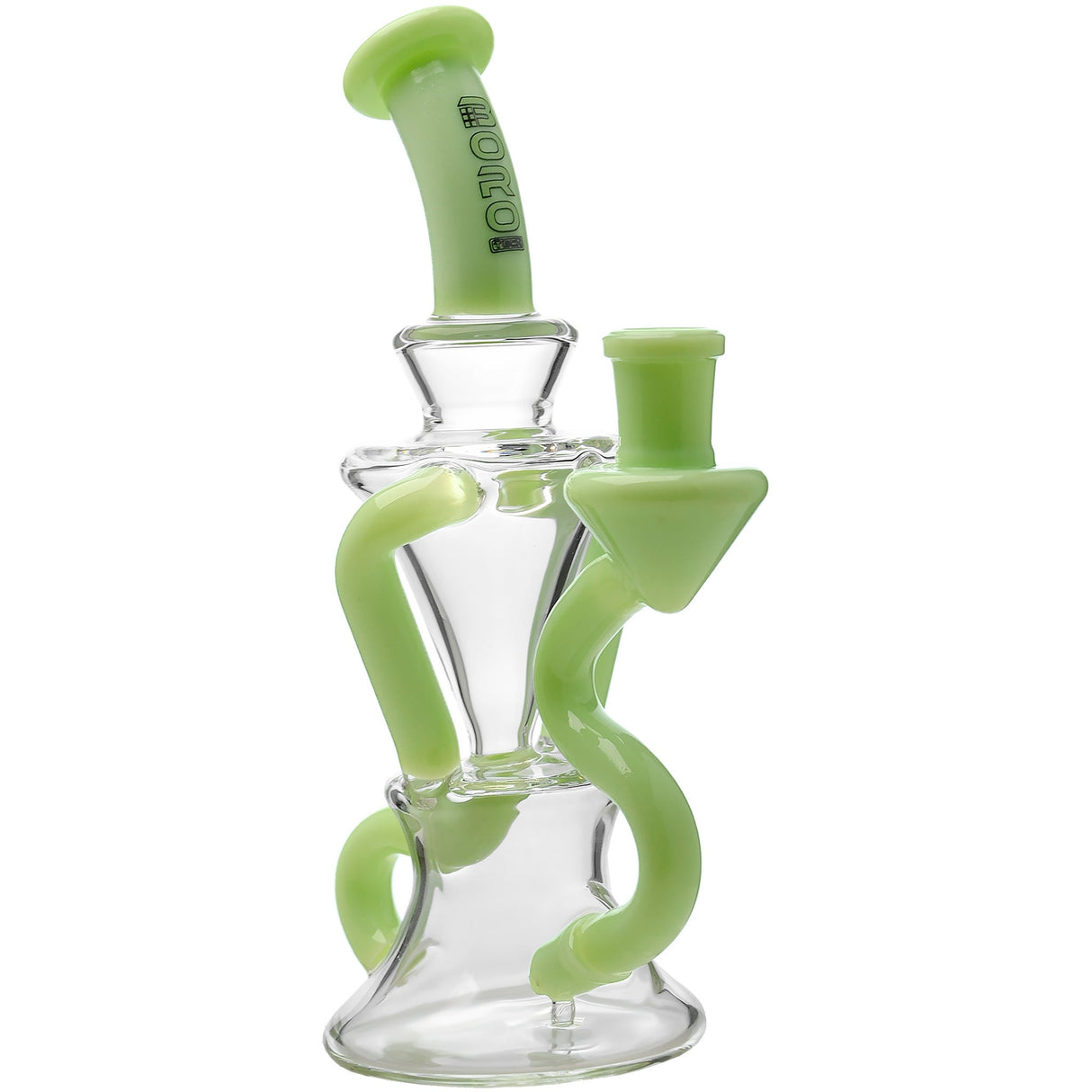 Borotech 8'' Tubular Recycler Dab Rig