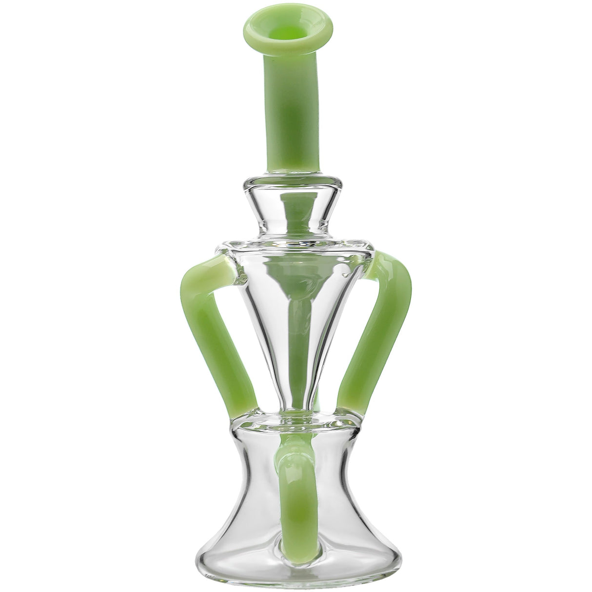 Borotech 8'' Tubular Recycler Dab Rig