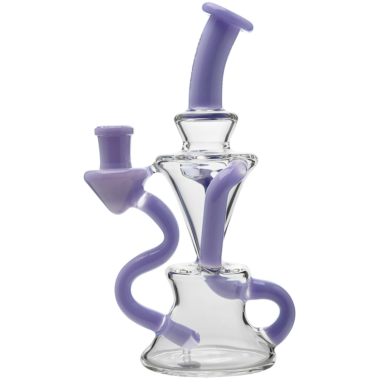Borotech 8'' Tubular Recycler Dab Rig