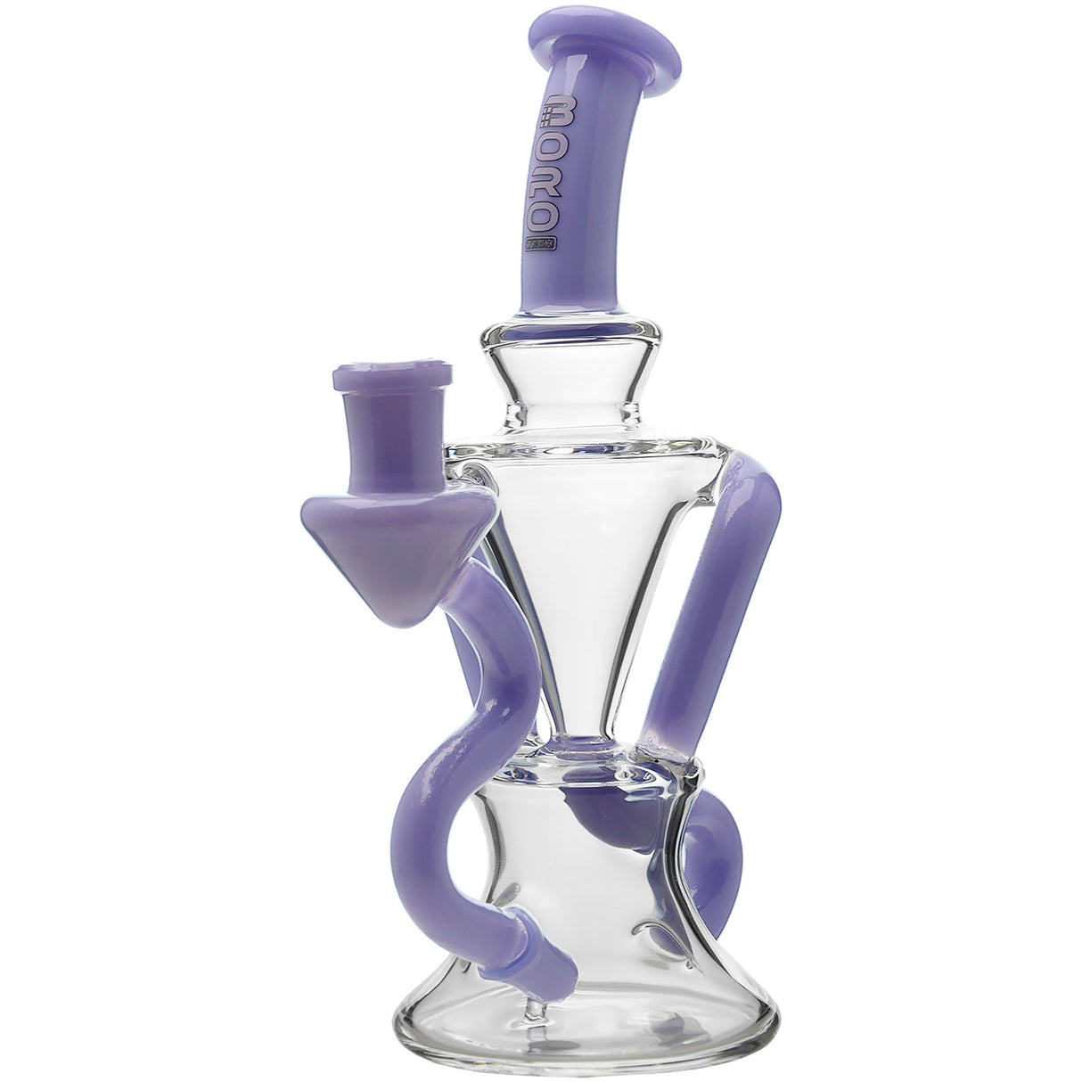 Borotech 8'' Tubular Recycler Dab Rig