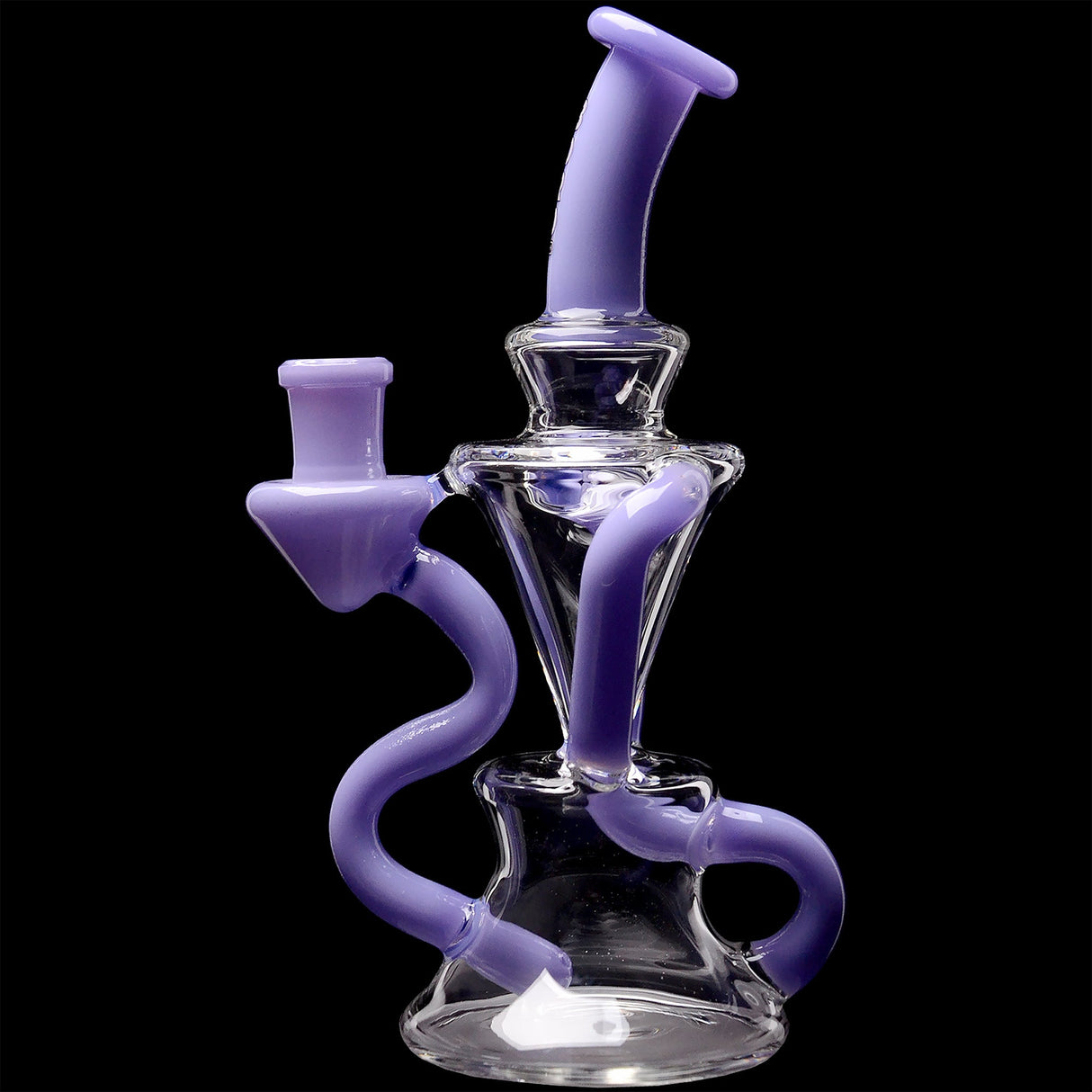 Borotech 8'' Tubular Recycler Dab Rig