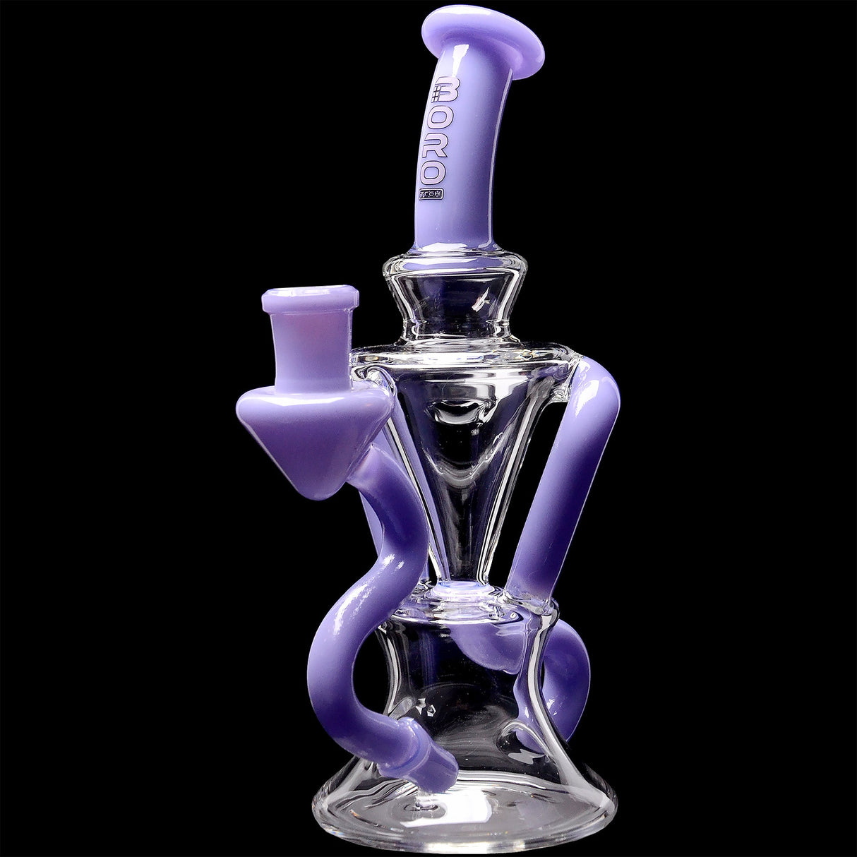 Borotech 8'' Tubular Recycler Dab Rig