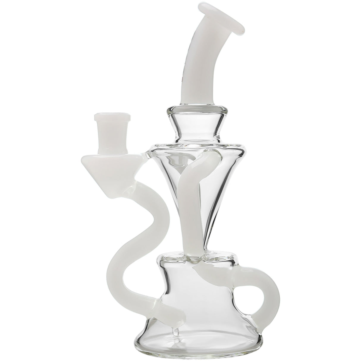Borotech 8'' Tubular Recycler Dab Rig