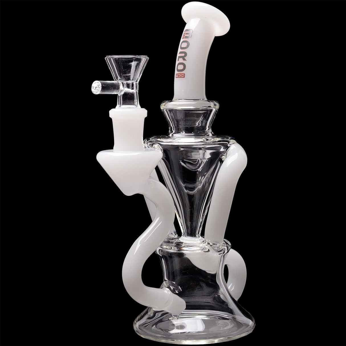 Borotech 8'' Tubular Recycler Dab Rig