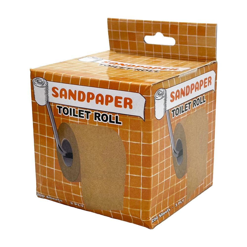 Novelty Toilet Paper - 200 Sheets / 3 Ply / Sandpaper