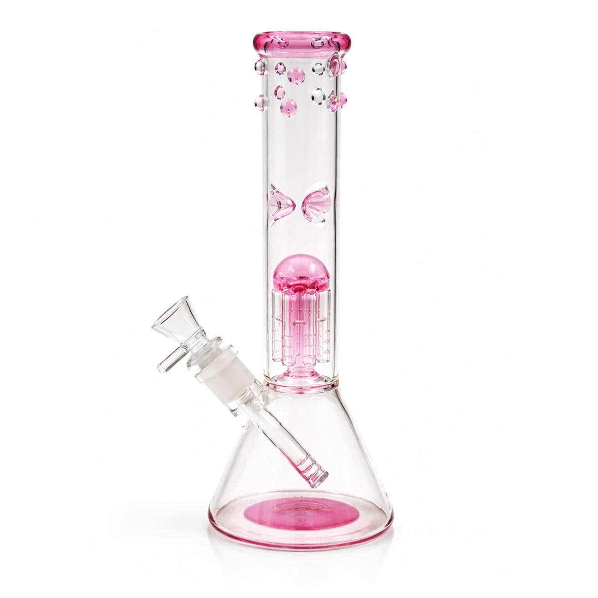 Aurora Grove 10” Rock Glass Beaker Bong