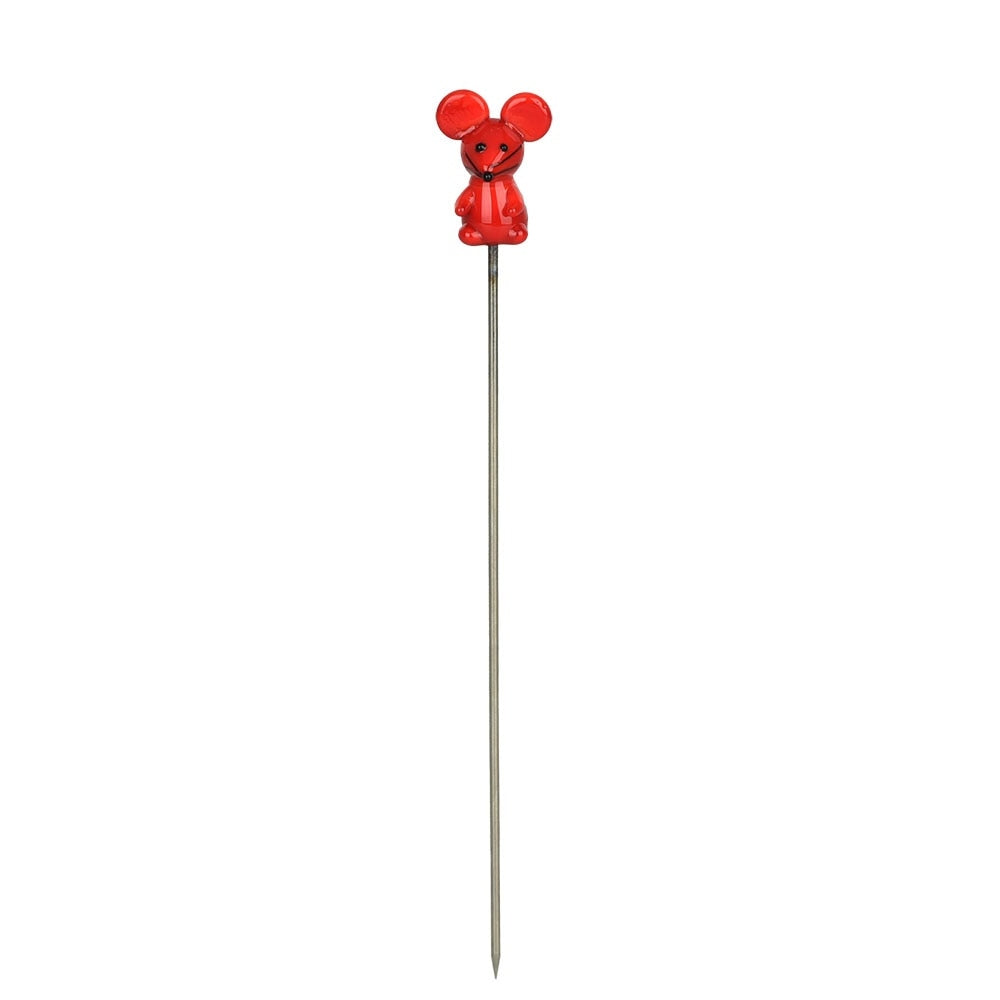 Glass Hairpin Poker Dab Tool Version 2 | 5" | Assorted Styles | 50 Pack