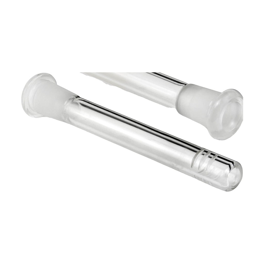 PILOT DIARY 18mm to 14mm Glass Downstems, 2 Pcs Set, Clear, Top View