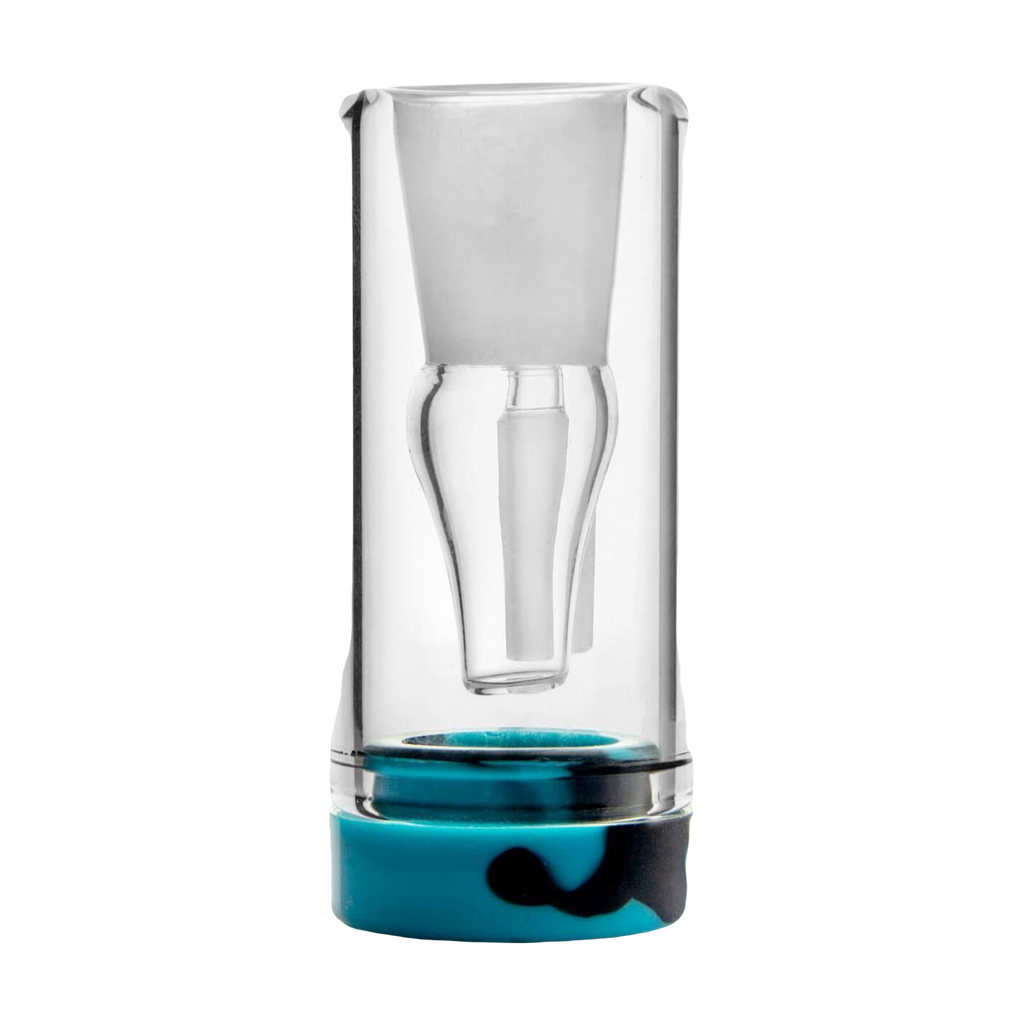 PILOT DIARY 14mm Male Reclaim Catcher with Silicone Jar - Front View on White Background