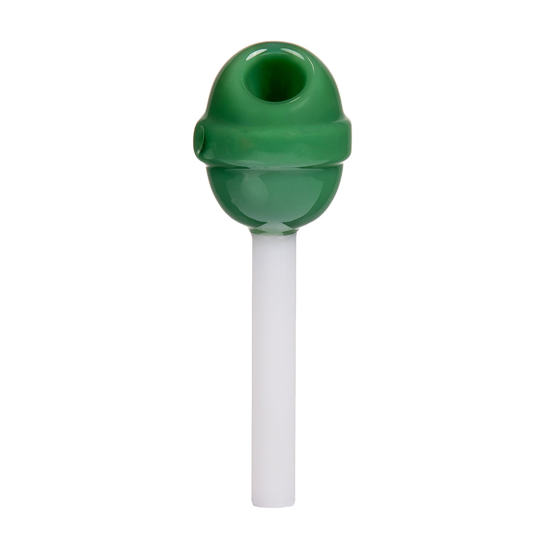 BigFUN Lollipipe glass pipe bowl close-up with 13mm bowl diameter