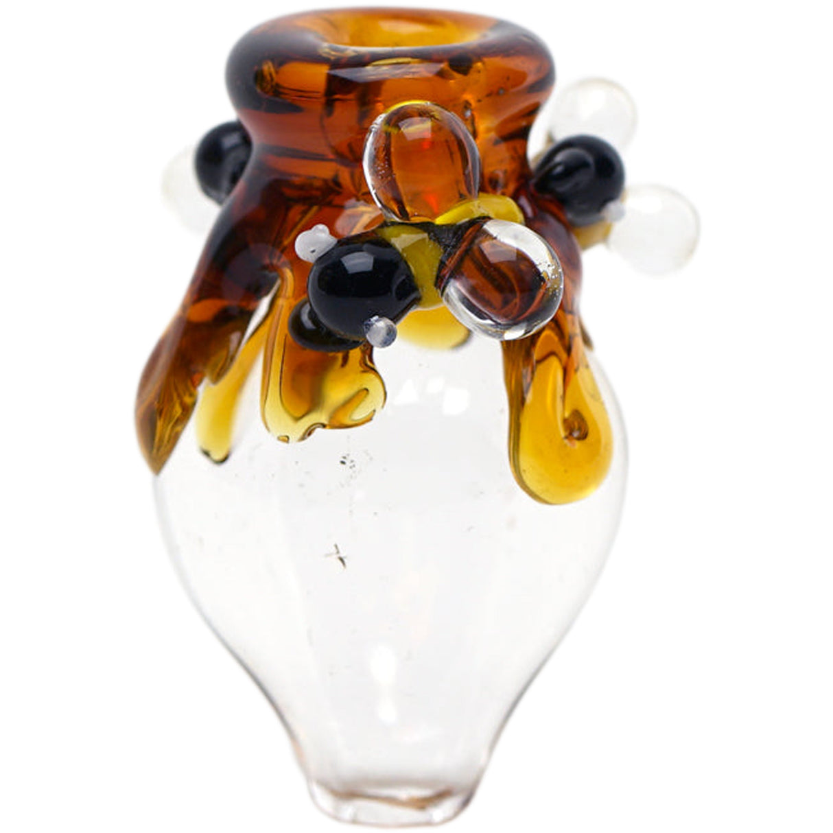 Honey Drip Puffco Peak Glass Bubble Cap
