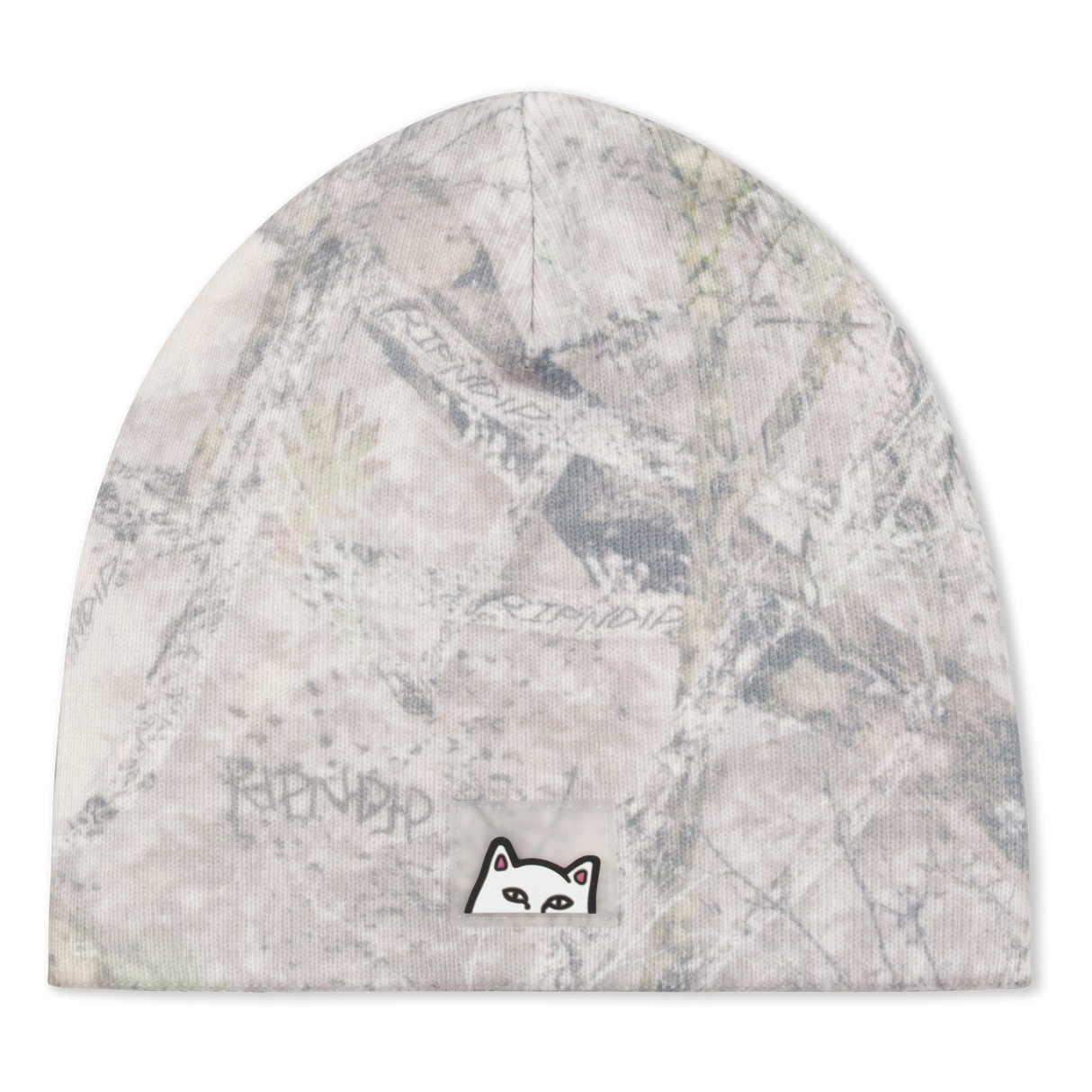 Peeking Nermal Skull Beanie (Nerm Tree Camo)