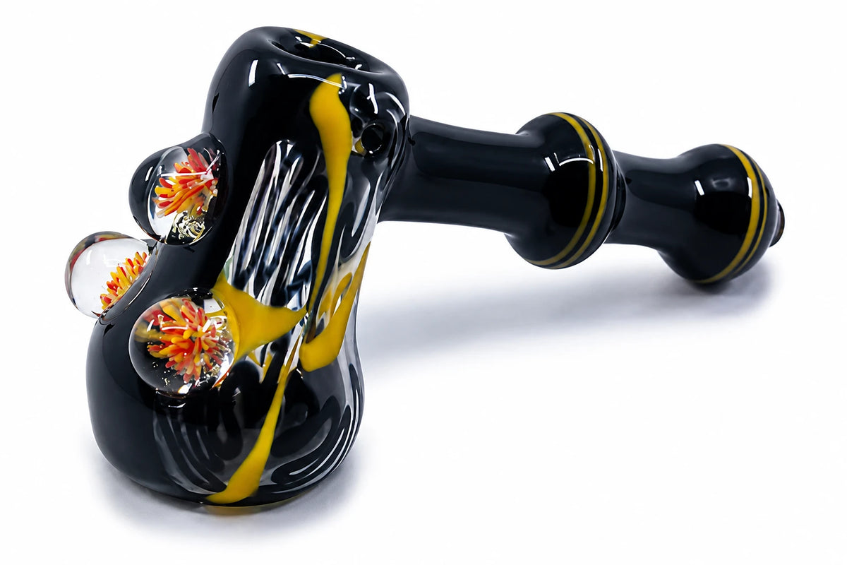 7" Marble Masterpiece Hammer Pipe