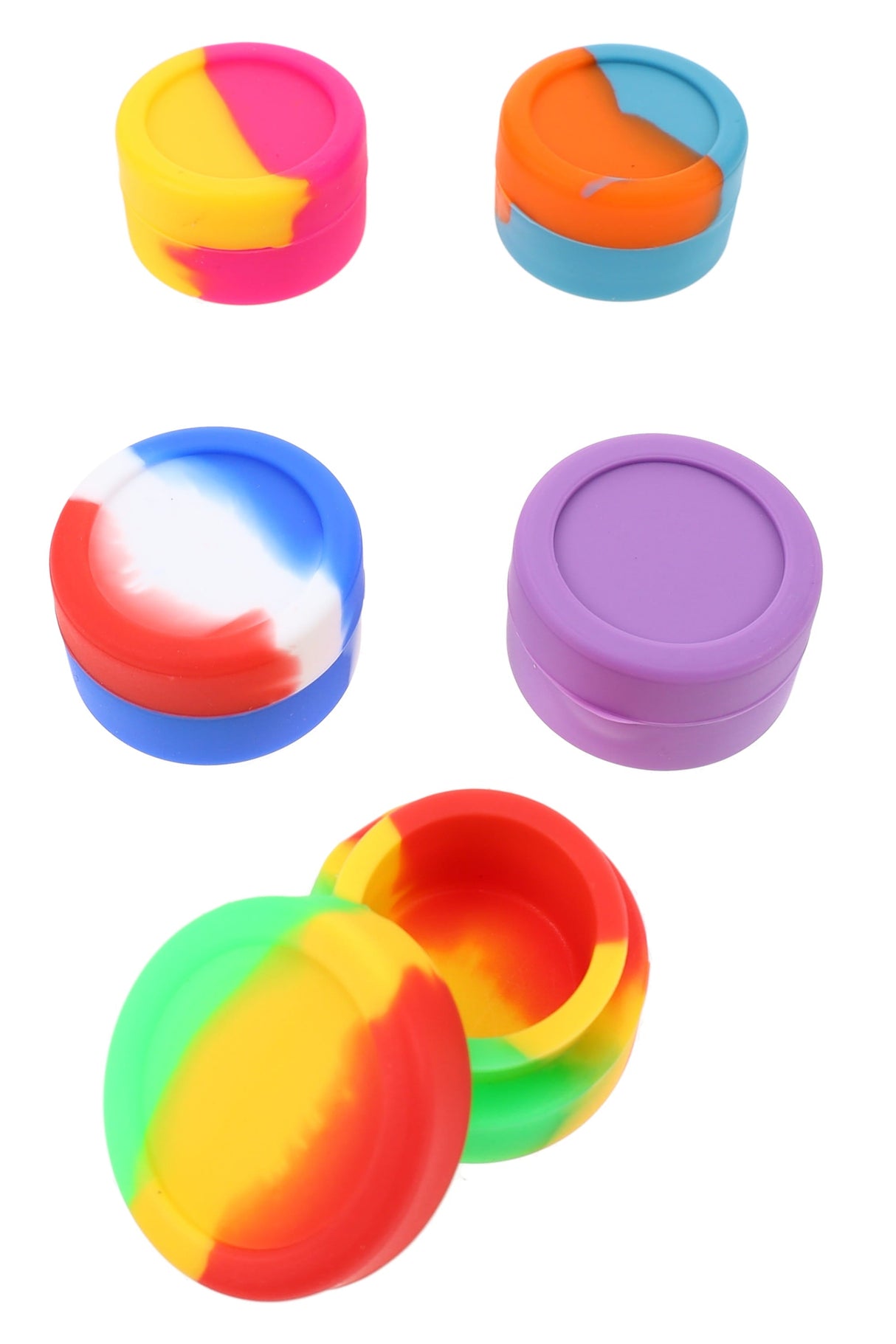 Silicone 5 ml Concentrate Jar – Assorted Colors