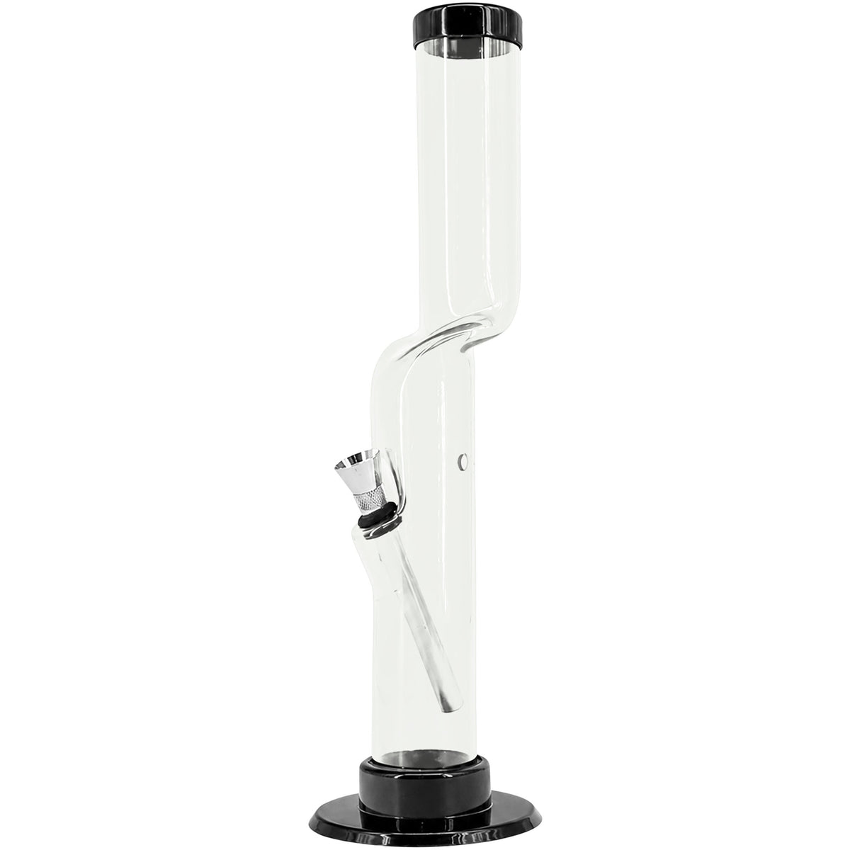 JM Enterprises 9-12" Acrylic Kink Neck Bong - Multiple Colors