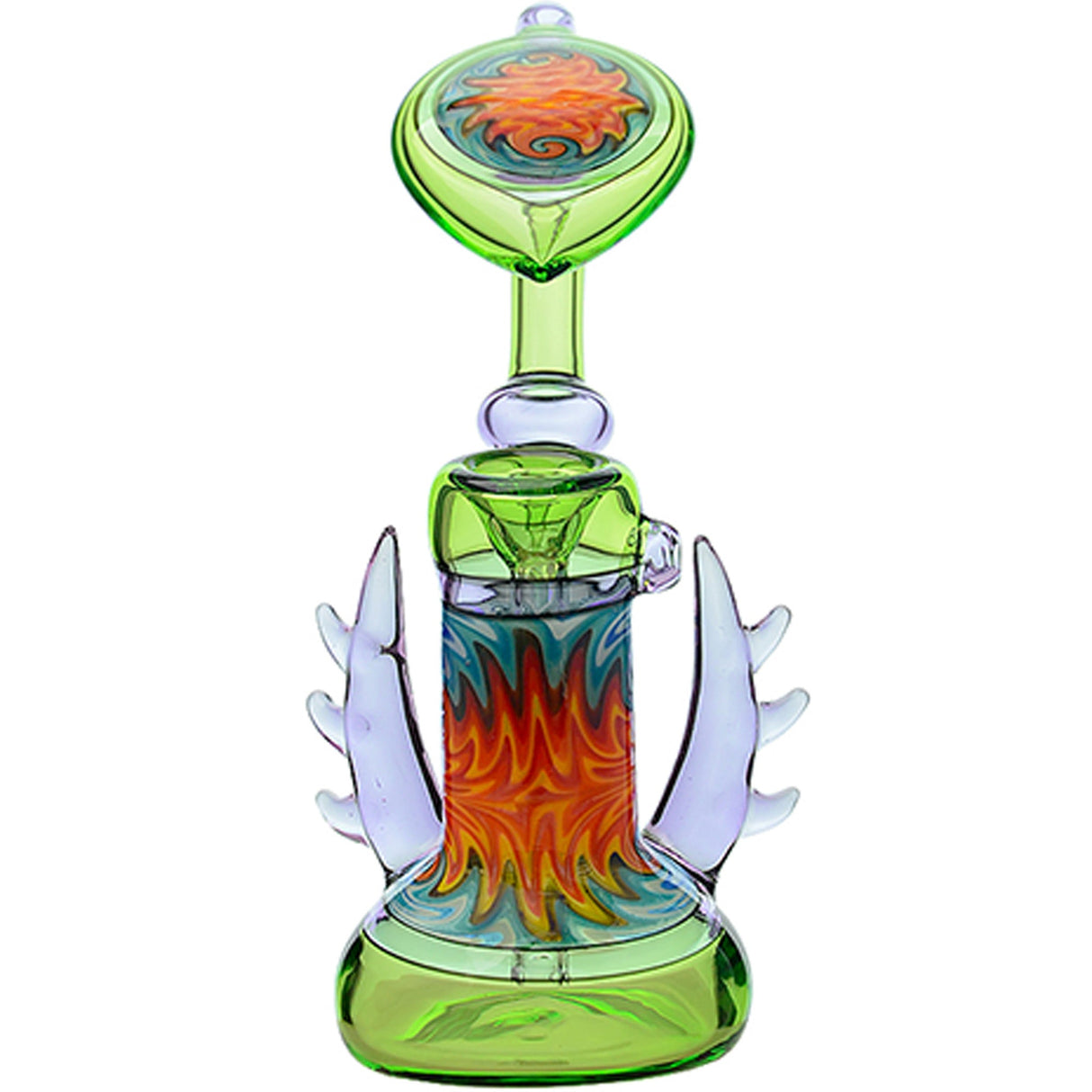 Calibear Horned Wig Wag Upright Bubbler