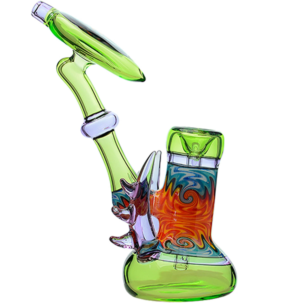 Calibear Horned Wig Wag Upright Bubbler