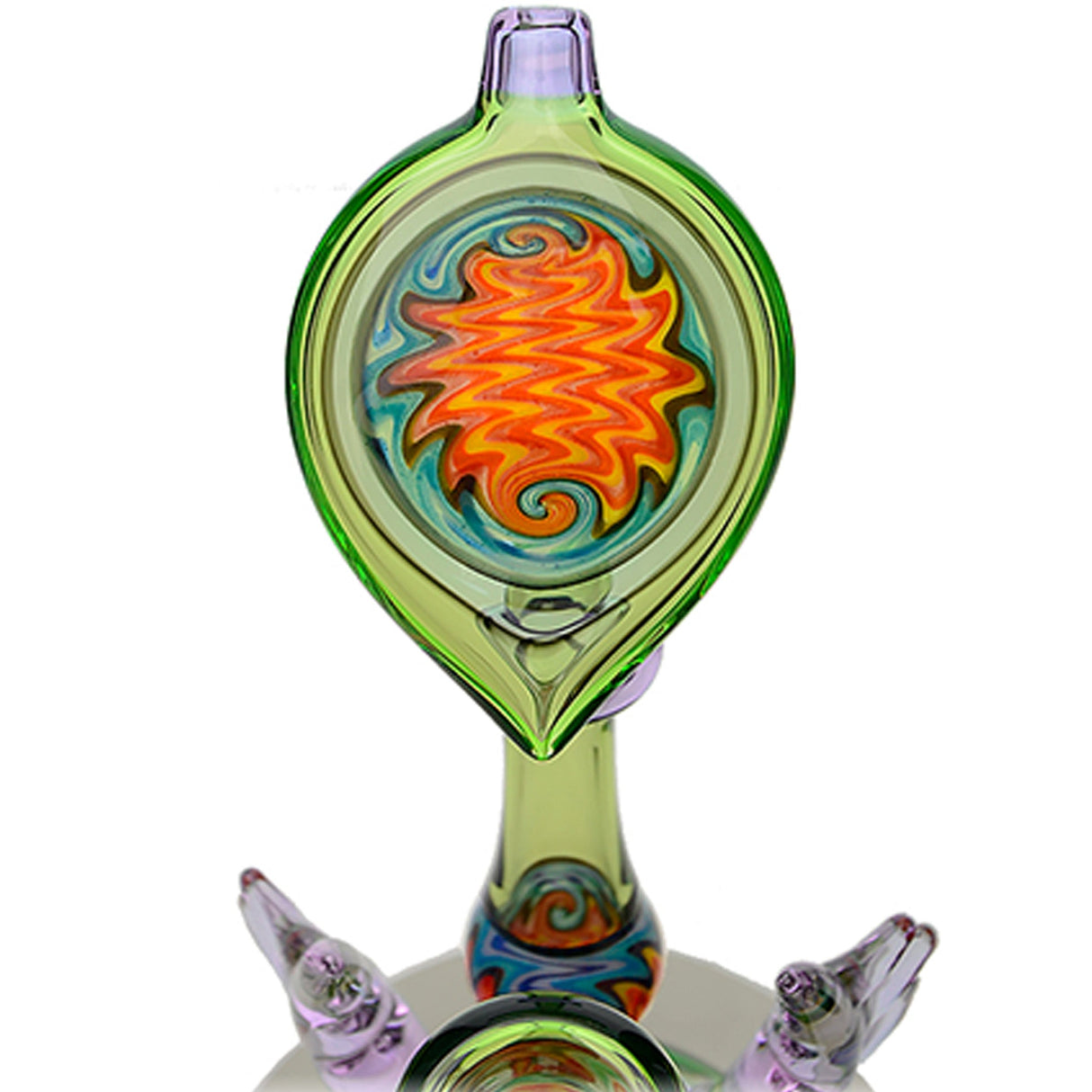 Calibear Horned Wig Wag Upright Bubbler