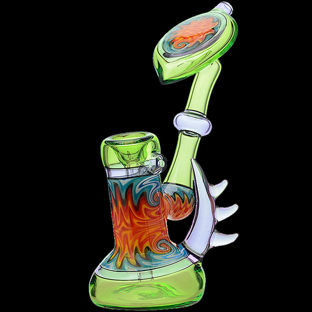 Calibear Horned Wig Wag Upright Bubbler