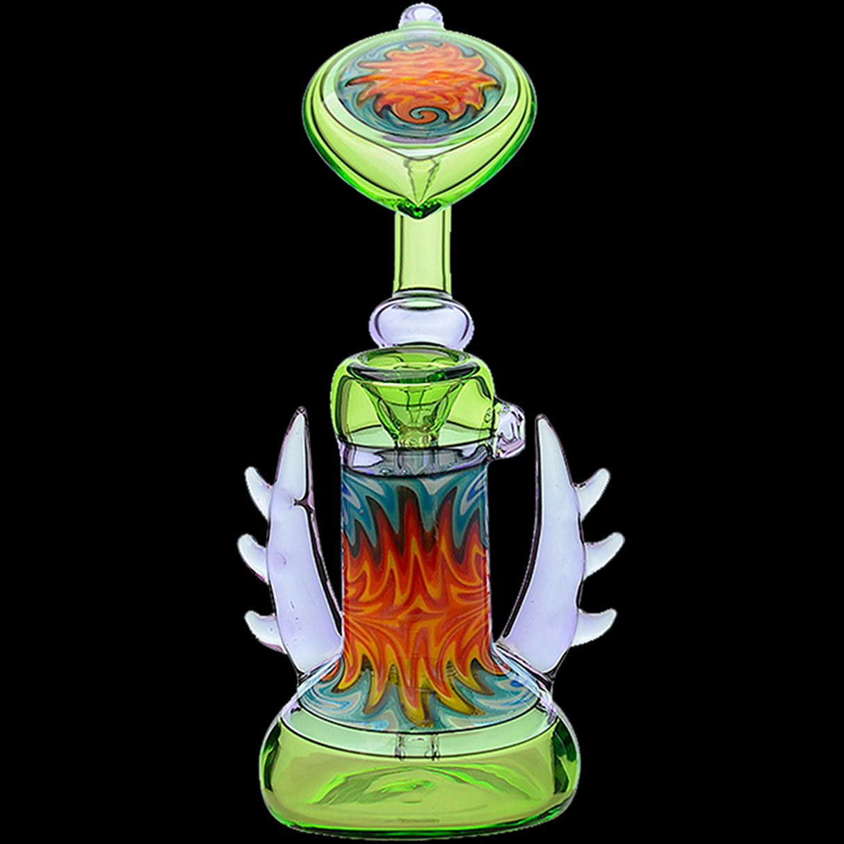 Calibear Horned Wig Wag Upright Bubbler