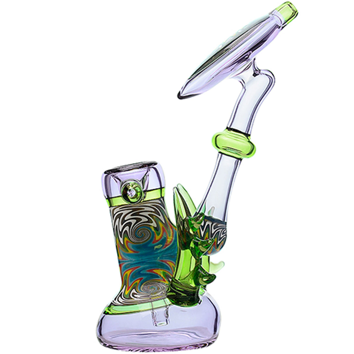 Calibear Horned Wig Wag Upright Bubbler