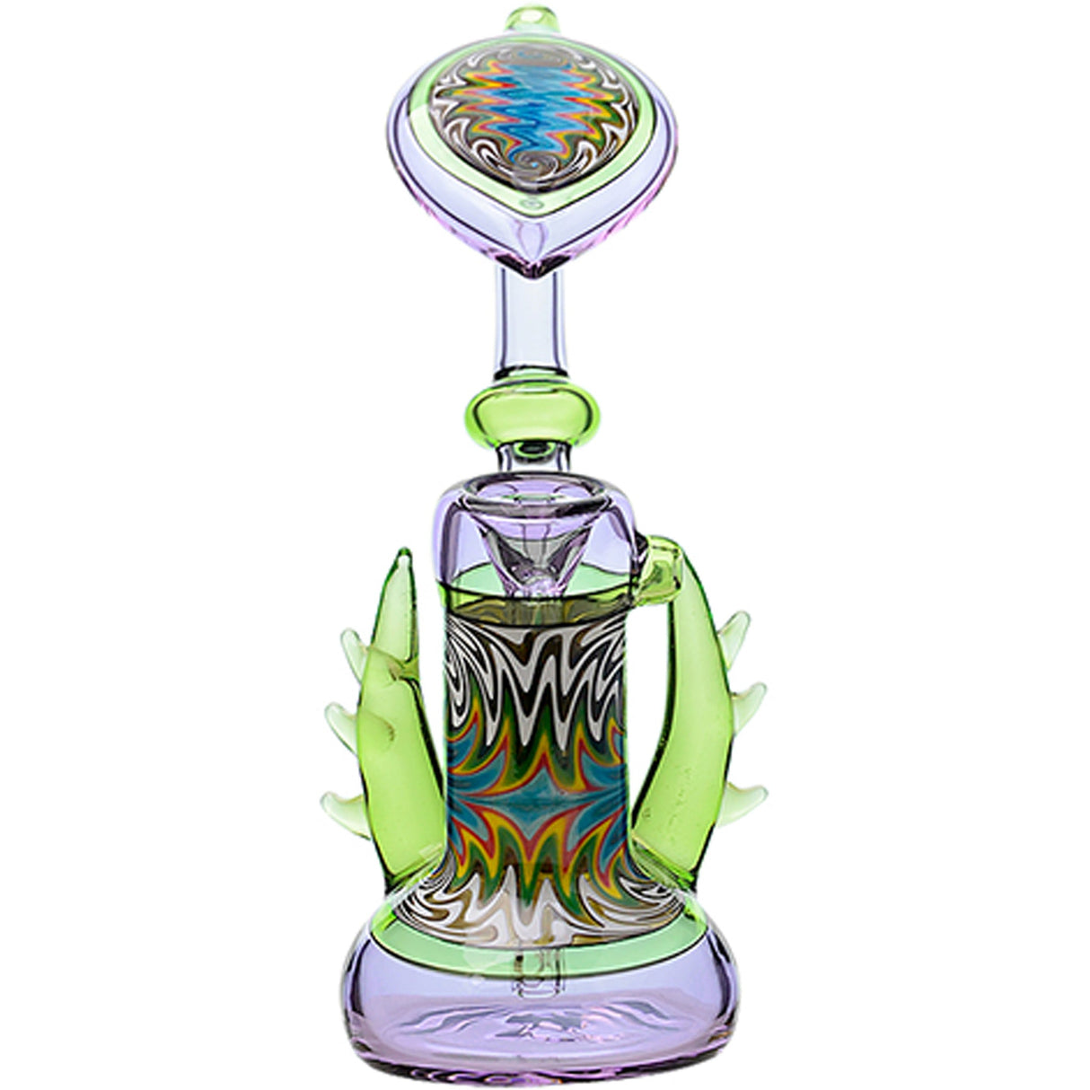 Calibear Horned Wig Wag Upright Bubbler