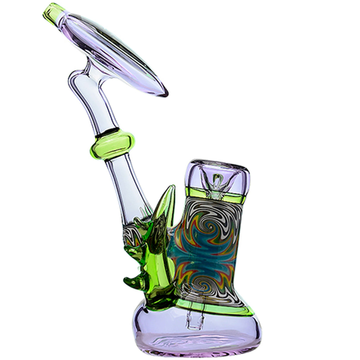 Calibear Horned Wig Wag Upright Bubbler