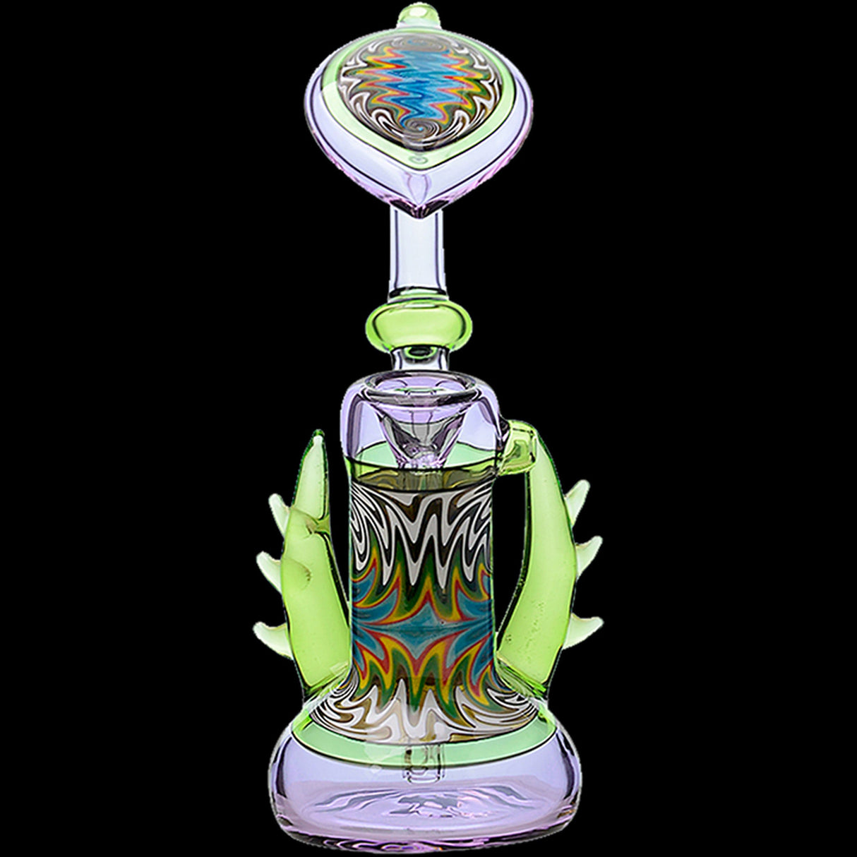 Calibear Horned Wig Wag Upright Bubbler