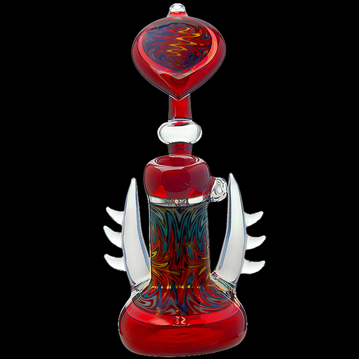 Calibear Horned Wig Wag Upright Bubbler