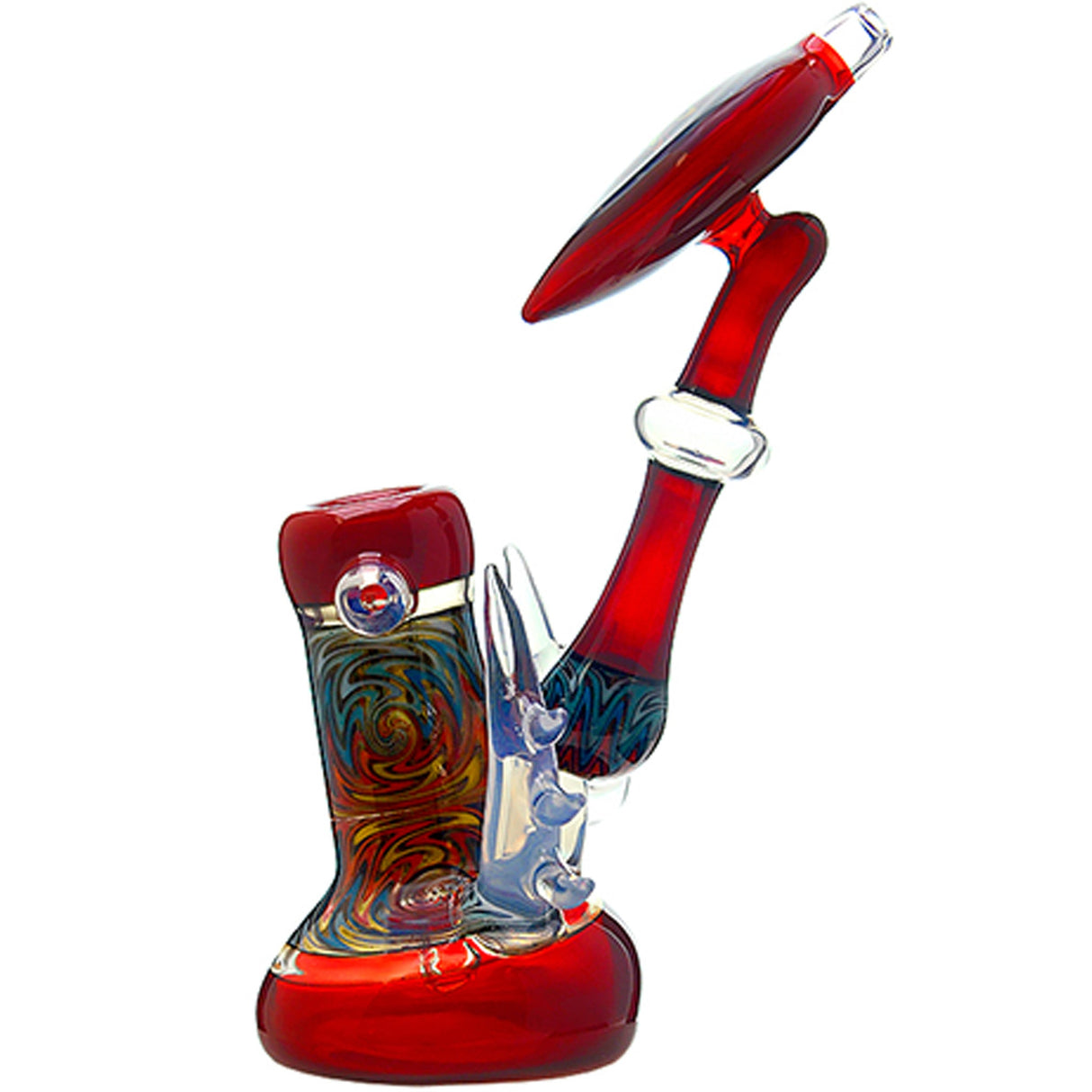 Calibear Horned Wig Wag Upright Bubbler