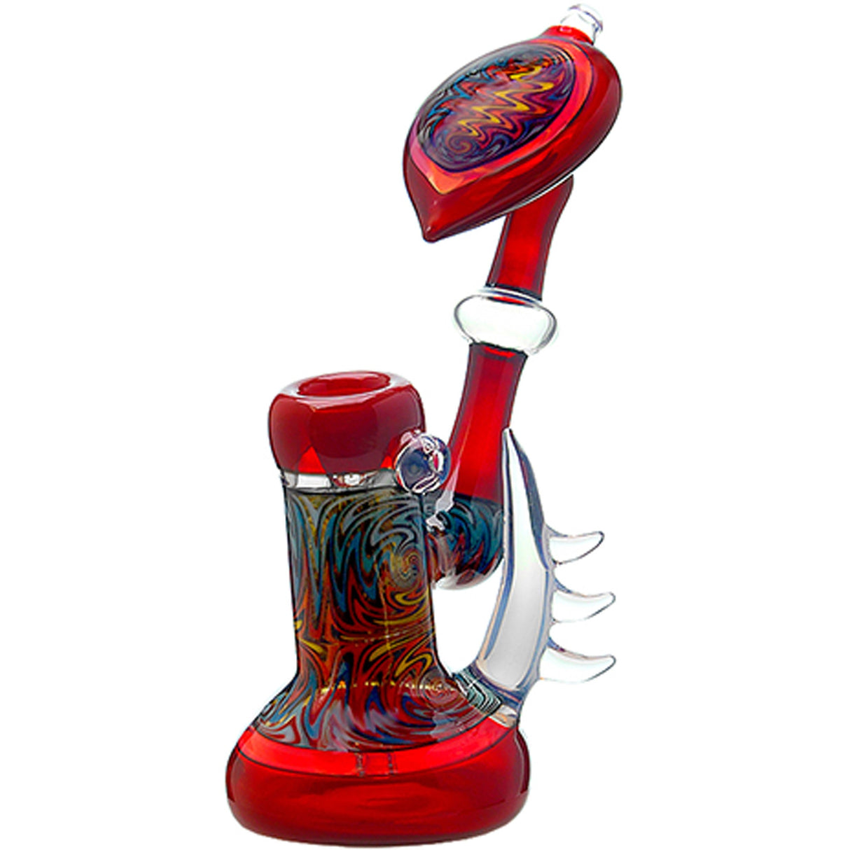 Calibear Horned Wig Wag Upright Bubbler