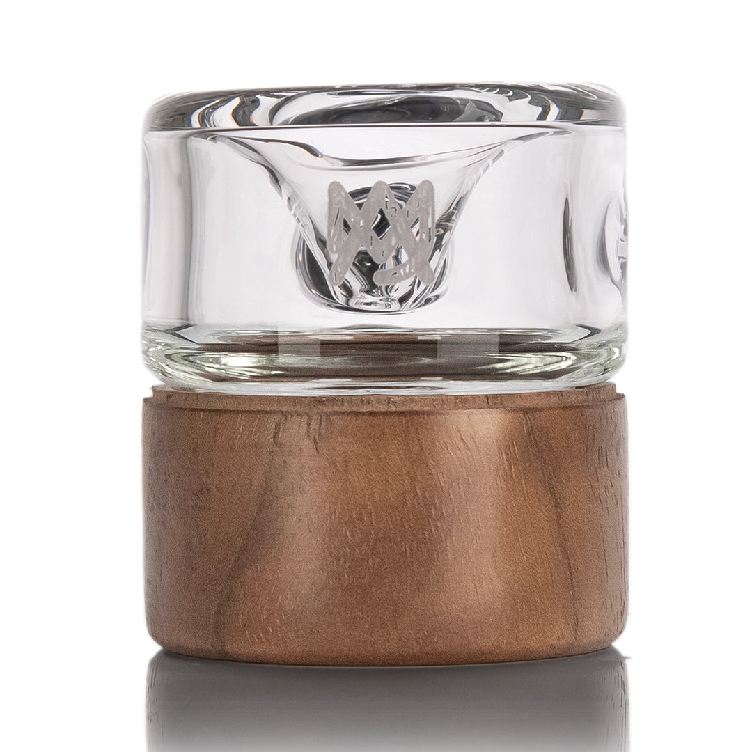 MJ Arsenal Alpine Series Granby Spoon Pipe with Borosilicate Glass, Front View