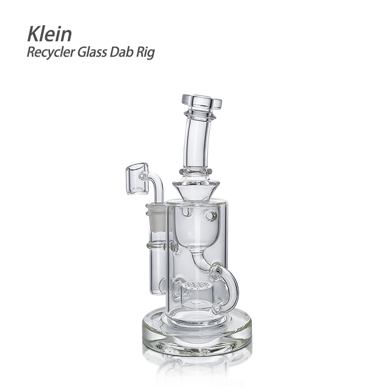 Waxmaid 7.48β Klein Recycler Glass Dab Rig